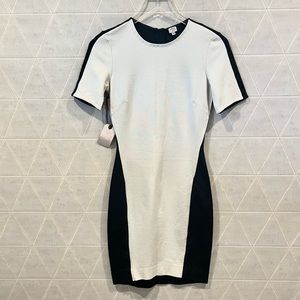 NWT Wilfred dress black white wkp4-8302-33 Small